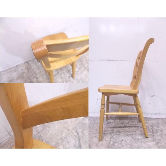 中古厨房 木製椅子7脚セット 395×490×455 店舗用イス /23B0624Z 中古厨房 木製椅子7脚セット 395×490×455 店舗用イス /23B0624Z