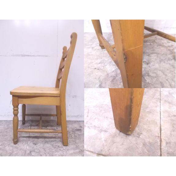 中古店舗用品 木製椅子24脚セット 410×500×420 店舗用イス /23B1321Z 