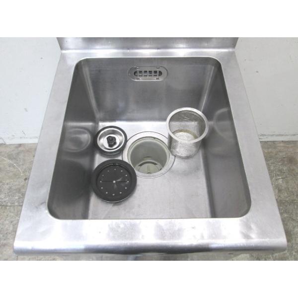 中古厨房 ステンレス BG付1槽シンク 500×600×800 業務用1層 中古厨房 ステンレス BG付1槽シンク 500×600×800 業務用1層