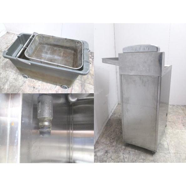 中古厨房 サミー フライヤー DF-015 都市ガス 360×600×800 中古厨房 サミー フライヤー DF-015 都市ガス 360×600×800