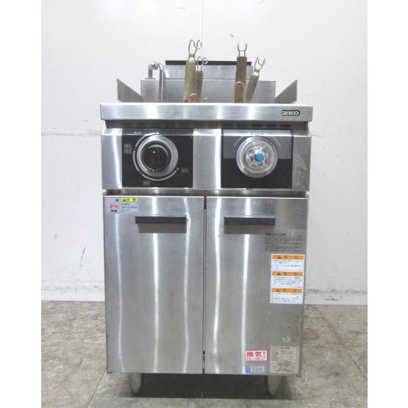 中古厨房 タニコー ゆで麺機 THU-50 都市ガス 4テボ 500×600×800 中古厨房 タニコー ゆで麺機 THU-50 都市ガス 4テボ 500×600×800
