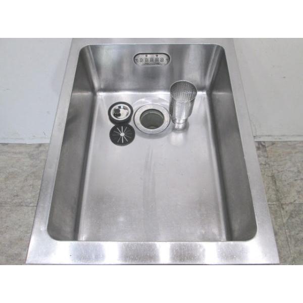 中古厨房 マルゼン ステンレス BG付1槽シンク 450×650×850 中古厨房 マルゼン ステンレス BG付1槽シンク 450×650×850