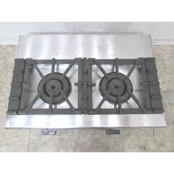 中古厨房 '18オザキ 卓上2口コンロ OZ80-55K 都市ガス 800×550 中古厨房 '18オザキ 卓上2口コンロ OZ80-55K 都市ガス 800×550