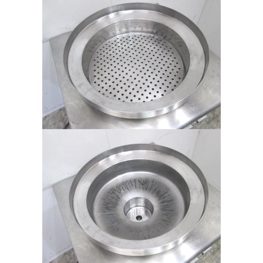 中古厨房 ニチワ IH丸型フライヤー MISR-18KRSP 750×750×720 中古厨房 ニチワ IH丸型フライヤー MISR-18KRSP 750×750×720