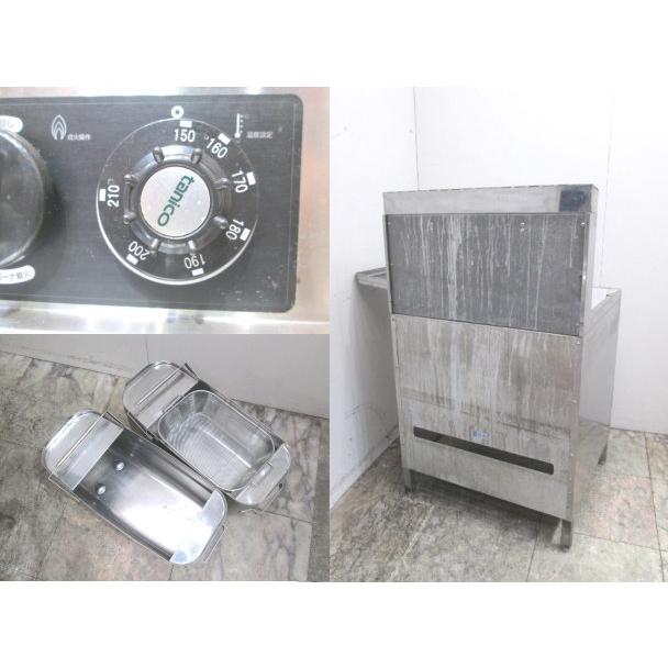中古厨房 '18タニコー 2槽フライヤー TGFL-67CW 都市ガス 670 中古厨房 '18タニコー 2槽フライヤー TGFL-67CW 都市ガス 670