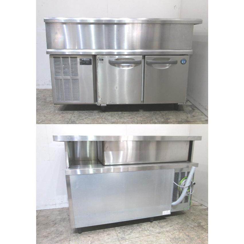 中古厨房 ホシザキ 舟形シンク付コールドテーブル RW-120SNC 中古厨房 ホシザキ 舟形シンク付コールドテーブル RW-120SNC
