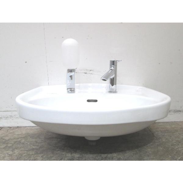 中古厨房 TOTO 手洗いシンク L250CM 洗面陶器ボウル 560×460×450