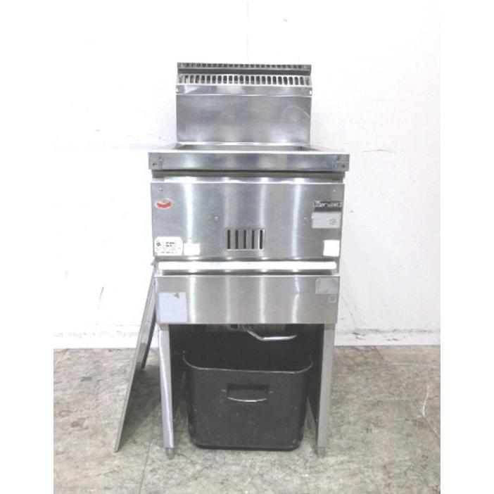 中古厨房 マルゼン フライヤー MGF-C18J 都市ガス 430×600×800 中古厨房 マルゼン フライヤー MGF-C18J 都市ガス 430×600×800