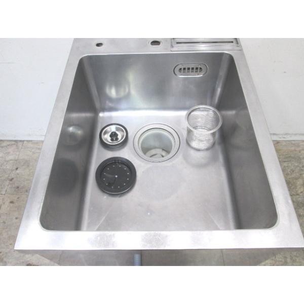 中古厨房 ステンレス 1槽シンク 600×750×800 業務用1層流し台 中古厨房 ステンレス 1槽シンク 600×750×800 業務用1層流し台