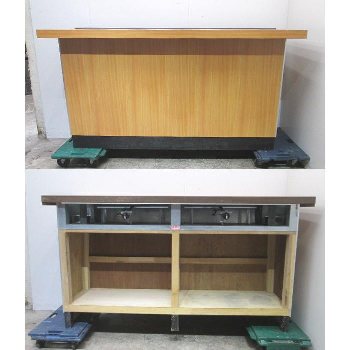 中古厨房 都市ガス お好みカウンター 1800×650×950 業務用鉄板 中古厨房 都市ガス お好みカウンター 1800×650×950 業務用鉄板