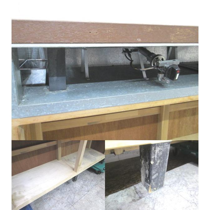 中古厨房 都市ガス お好みカウンター 1800×650×950 業務用鉄板 中古厨房 都市ガス お好みカウンター 1800×650×950 業務用鉄板
