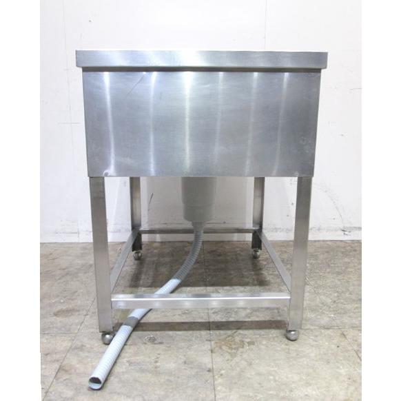中古厨房 ステンレス 1槽シンク 600×750×800 業務用1層流し台 中古厨房 ステンレス 1槽シンク 600×750×800 業務用1層流し台