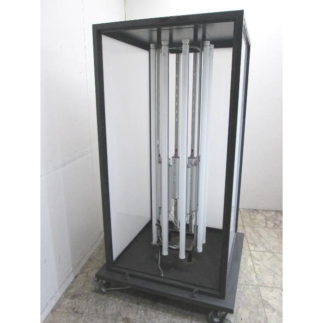 中古店舗用品 LED 4面電飾看板 800×800×1500 店舗用カンバン 中古店舗用品 LED 4面電飾看板 800×800×1500 店舗用カンバン