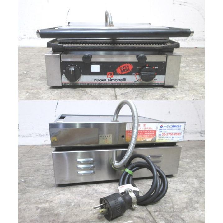 中古厨房 シモネリ パニーニグリラー CORTRRTIM パニーニグリル 中古厨房 シモネリ パニーニグリラー CORTRRTIM パニーニグリル