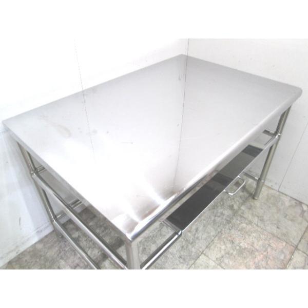 未使用厨房 ステンレス ドーリー付作業台 1200×800×850 業務用 未使用厨房 ステンレス ドーリー付作業台 1200×800×850 業務用