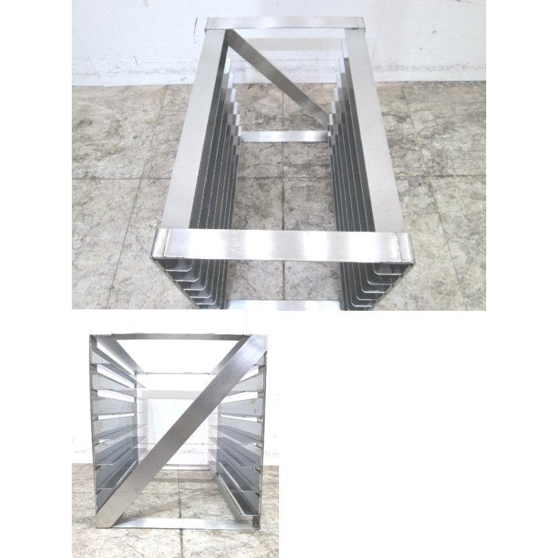 中古厨房 トレーラック 340×530×390 バット収納棚 /23K0404Z 中古厨房 トレーラック 340×530×390 バット収納棚 /23K0404Z