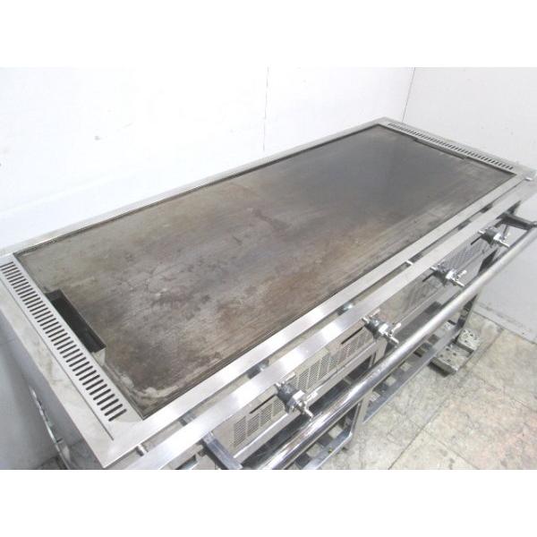 都市ガス グリドル 1500×650×850 業務用鉄板 中古厨房 /23K2002Z 都市ガス グリドル 1500×650×850 業務用鉄板 中古厨房 /23K2002Z