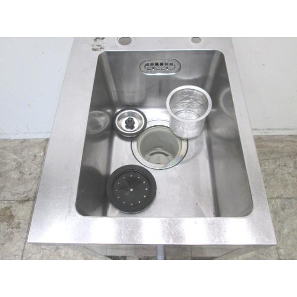 ステンレス 1槽シンク 450×650×800 業務用1層流し台 中古厨房 ステンレス 1槽シンク 450×650×800 業務用1層流し台 中古厨房