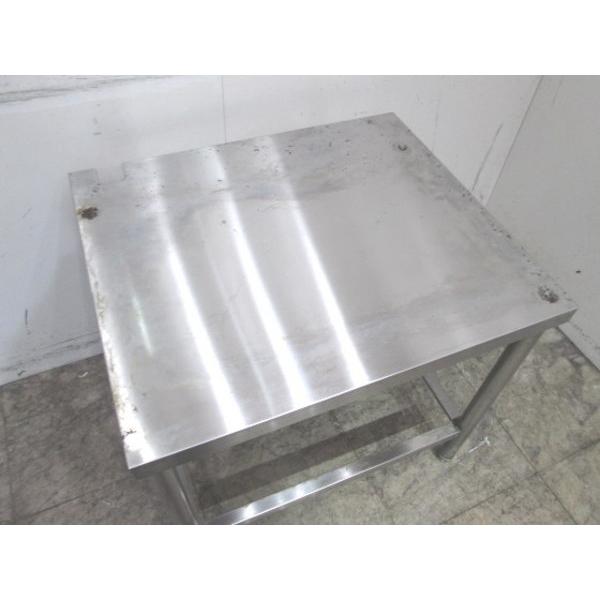 ステンレス ガス台 700×600×650 業務用コンロ台 中古厨房 /23L2005Z