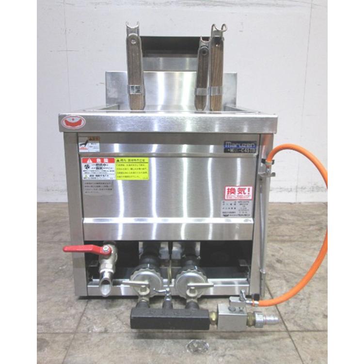 中古　マルゼン　ラーメン茹で麺機　MRK-045TB 楽天市場】【マルゼン】 ガス式 卓上型 ラーメン釜 カゴ数4 MRK