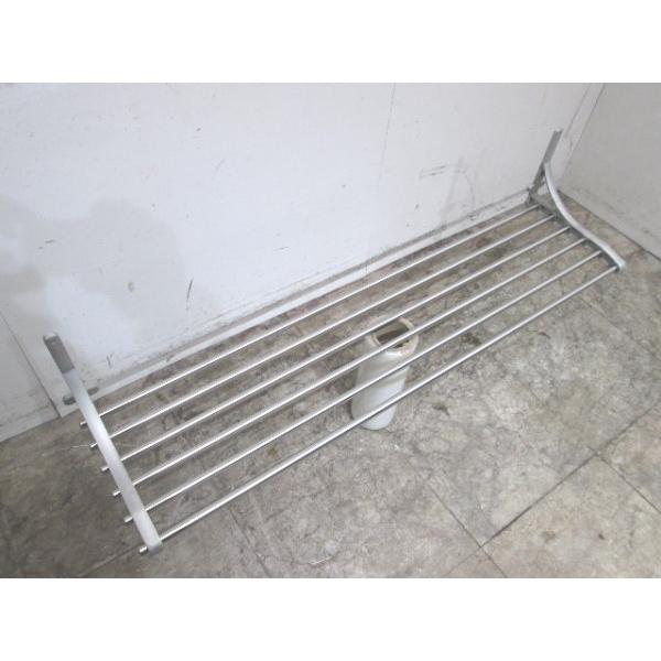 ステンレス パイプ棚 1200×300×240 食器収納棚 中古厨房 ステンレス パイプ棚 1200×300×240 食器収納棚 中古厨房