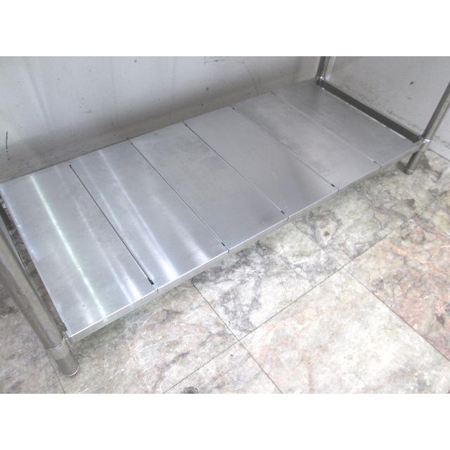 ステンレス 作業台 1400×600×800 業務用 中古厨房 /24A2578Z ステンレス 作業台 1400×600×800 業務用 中古厨房 /24A2578Z