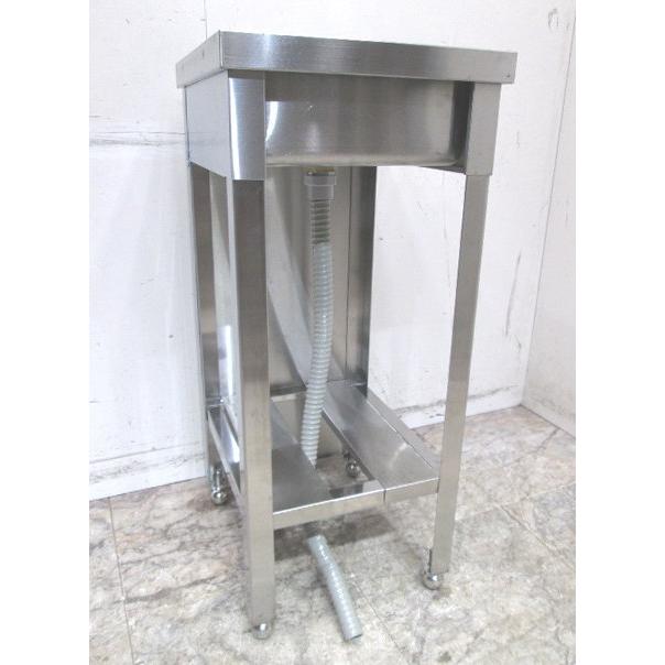 ステンレス 舟形シンク 390×450×900 業務用1層流し台 中古厨房 ステンレス 舟形シンク 390×450×900 業務用1層流し台 中古厨房