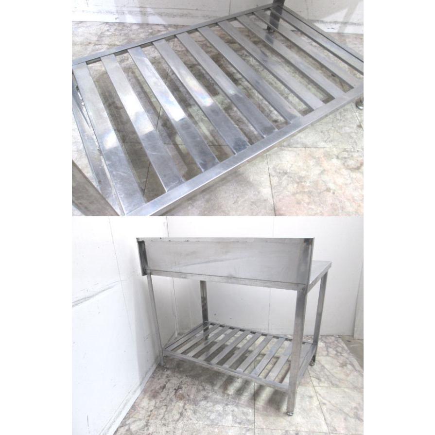 ステンレス BG付作業台 1050×680×800 業務用 中古厨房 /24A3107Z