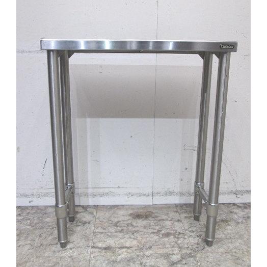 タニコー ステンレス 二方枠作業台 650×250×800 業務用 中古厨房 タニコー ステンレス 二方枠作業台 650×250×800 業務用 中古厨房