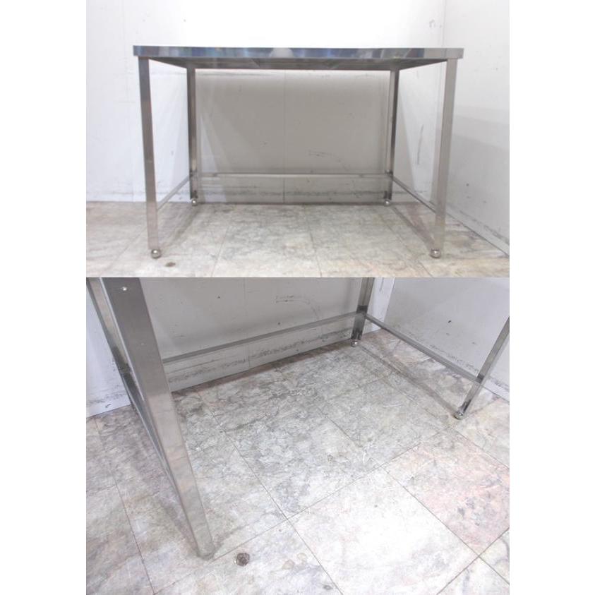 ステンレス 三方枠作業台 1200×750×830 業務用 中古厨房 ステンレス 三方枠作業台 1200×750×830 業務用 中古厨房