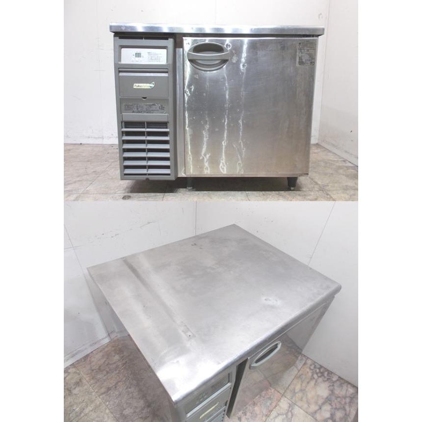 フクシマ 台下冷凍庫 YRW-091FM1 900×750×800 中古厨房 /24C3014Z : 得