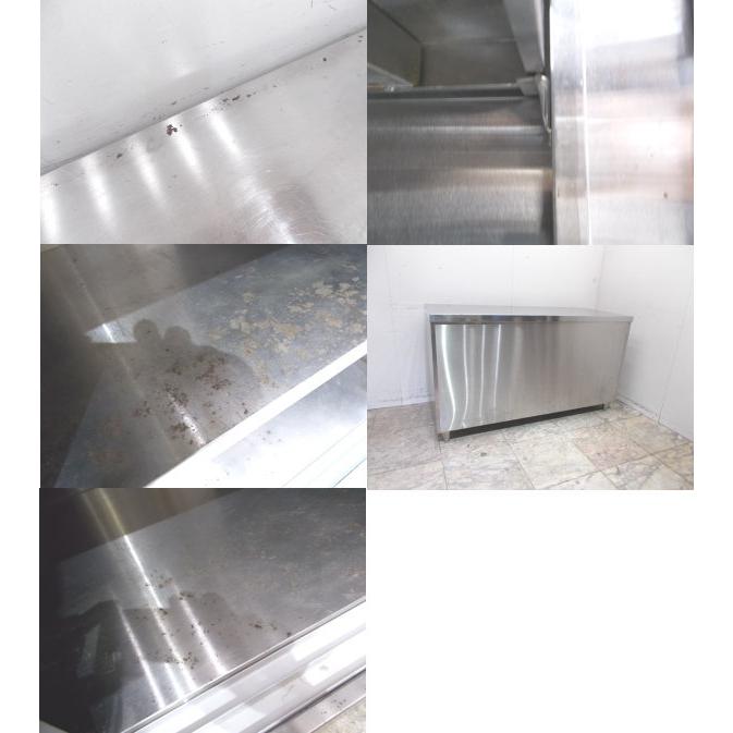 ステンレス 調理台 1400×600×810 業務用作業台 中古厨房 ステンレス 調理台 1400×600×810 業務用作業台 中古厨房