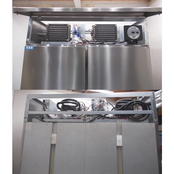 ダイワ 2020年製 縦型4ドア冷凍冷蔵庫 403S1-EX 1200×800×1900 ダイワ 2020年製 縦型4ドア冷凍冷蔵庫 403S1-EX 1200×800×1900