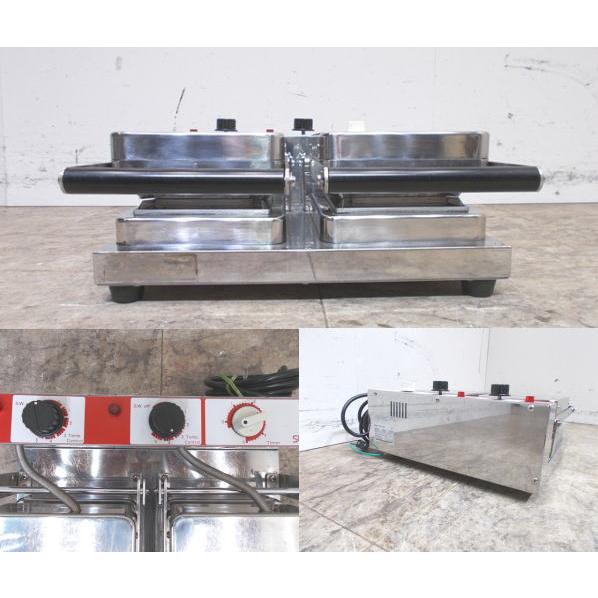 サンテック ホットサンドメーカー HS-103 370×380×155 中古厨房