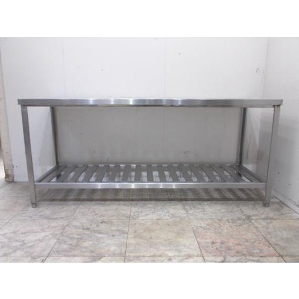 ステンレス 作業台 1800×600×800 業務用 中古厨房/24G0621Z : 得 ステンレス 作業台 1800×600×800 業務用 中古厨房/24G0621Z : 得