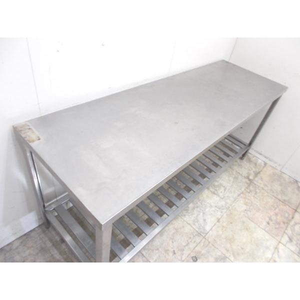 ステンレス 作業台 1800×600×800 業務用 中古厨房/24G0621Z : 得 ステンレス 作業台 1800×600×800 業務用 中古厨房/24G0621Z : 得
