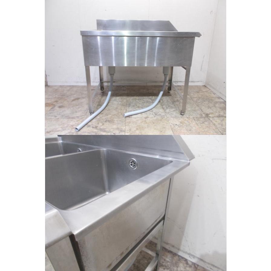 ステンレス 2槽ソイルドテーブル 1005×625×780 食洗機用流し台 ステンレス 2槽ソイルドテーブル 1005×625×780 食洗機用流し台