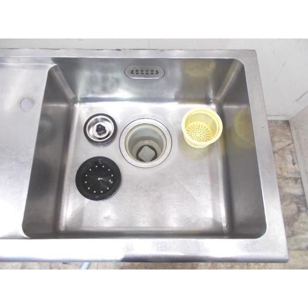 ステンレス 水切台付1槽シンク 950×550×850 業務用1層流し台 ステンレス 水切台付1槽シンク 950×550×850 業務用1層流し台
