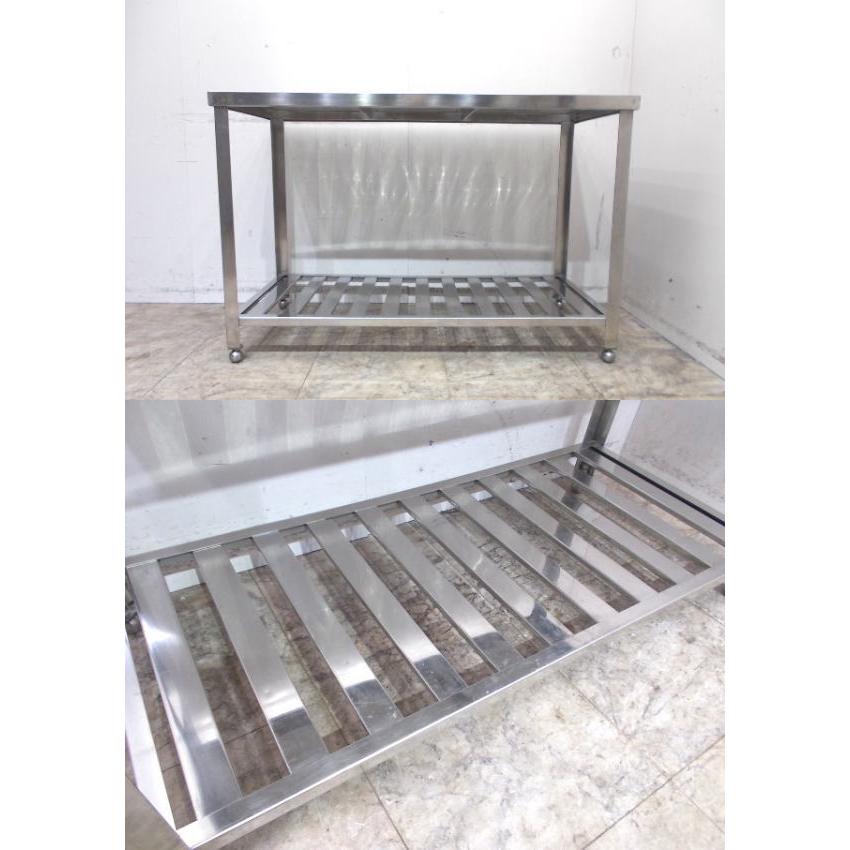 ステンレス 作業台 1200×550×800 業務用 中古厨房/24K2416Z : 得 ステンレス 作業台 1200×550×800 業務用 中古厨房/24K2416Z : 得