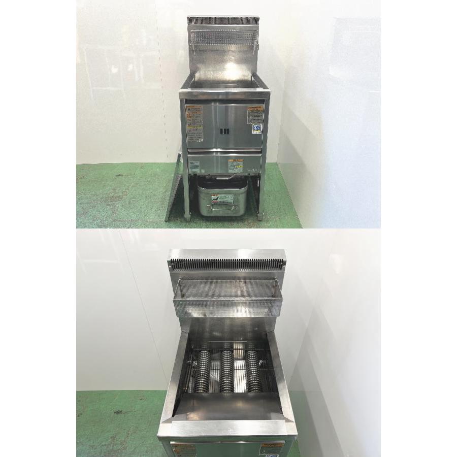 タニコー フライヤー NB-TGFL-C45 都市ガス 450×600×800 中古 タニコー フライヤー NB-TGFL-C45 都市ガス 450×600×800 中古