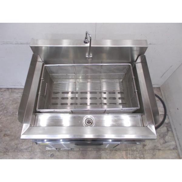 マルゼン 2022年電気ゆで麺機 MREU-076 うどん釜 750×600×800