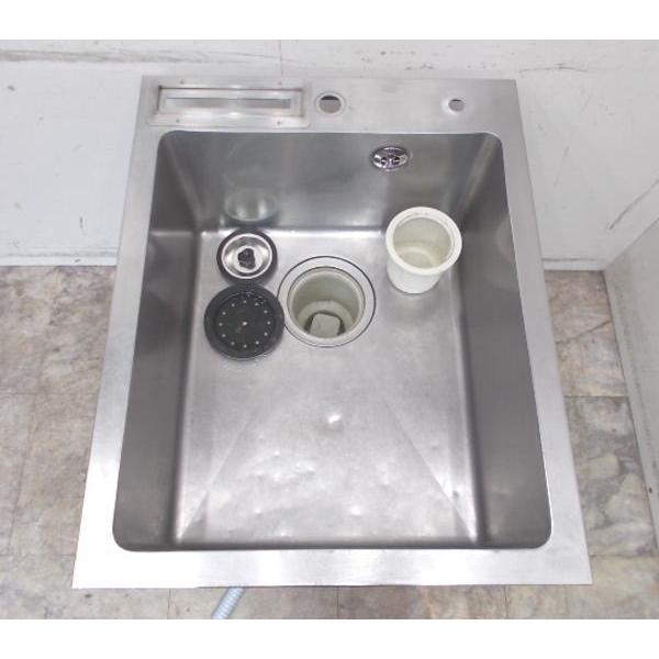 ステンレス 1槽シンク 600×750×800 業務用1層流し台 中古厨房 ステンレス 1槽シンク 600×750×800 業務用1層流し台 中古厨房