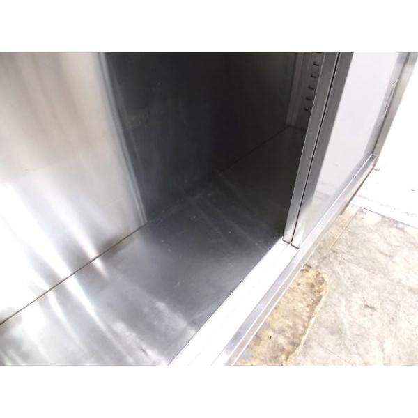 ステンレス 吊戸棚 1200×350×850 平棚付 壁棚天吊食器棚 中古厨房