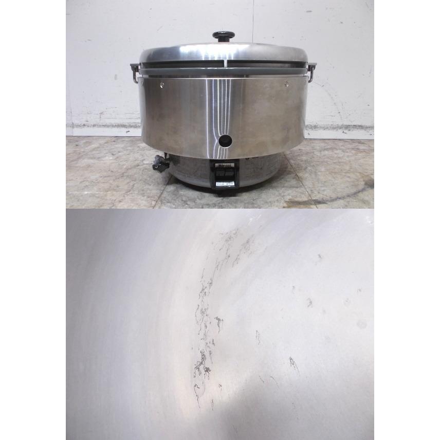 リンナイ 炊飯器 RR-50S2 550×510×400 都市ガス 中古厨房/26B1120Z