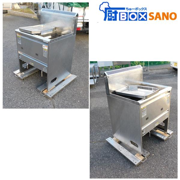 タニコー ガスフライヤー 2槽 B-TGFL-67W LPガス 業務用 中古 タニコー ガスフライヤー 2槽 B-TGFL-67W LPガス 業務用 中古