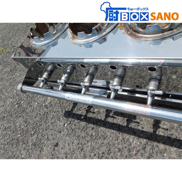 5口釜めしガスコンロ LPガス 業務用 中古 sano6383 : 厨ボックスsano