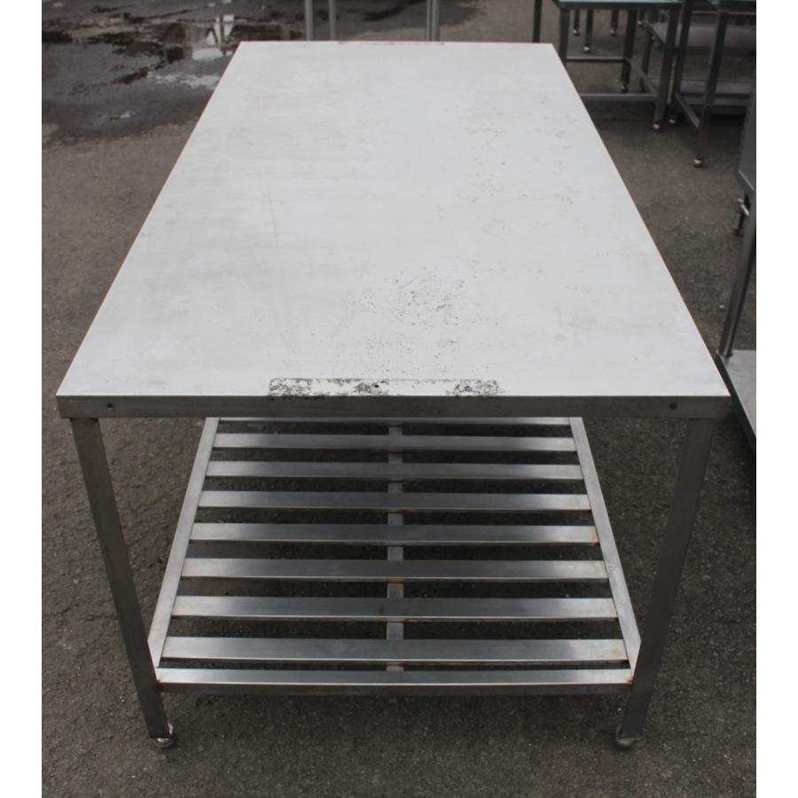 wz0797 ステンレス 作業台 幅1800mm 調理台 テーブル 中古 厨房 飲食店