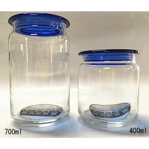 特価 送料無料 6個組 ガラス キャニスター 保存容器 大 700ml : 厨房屋