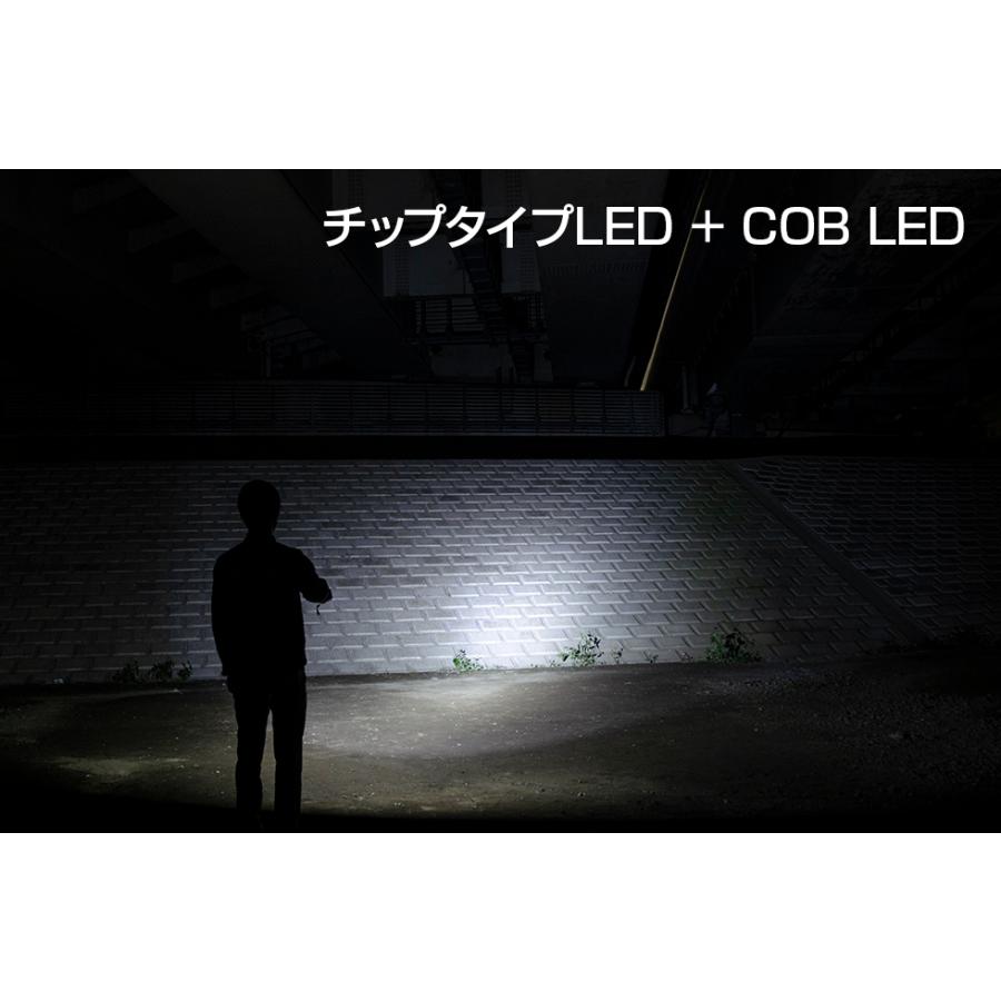 GENTOS DIO DI-186R COB LEDとチップLED搭載 明るさ500ルーメン | GENTOS | 01