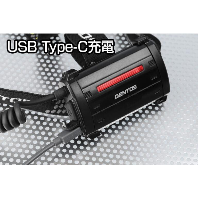 [在庫あり] 2025年新製品　GENTOS 充電式ヘッドライト  DPX-518H 手を触れずにON/OFF操作が可能 | GENTOS | 06